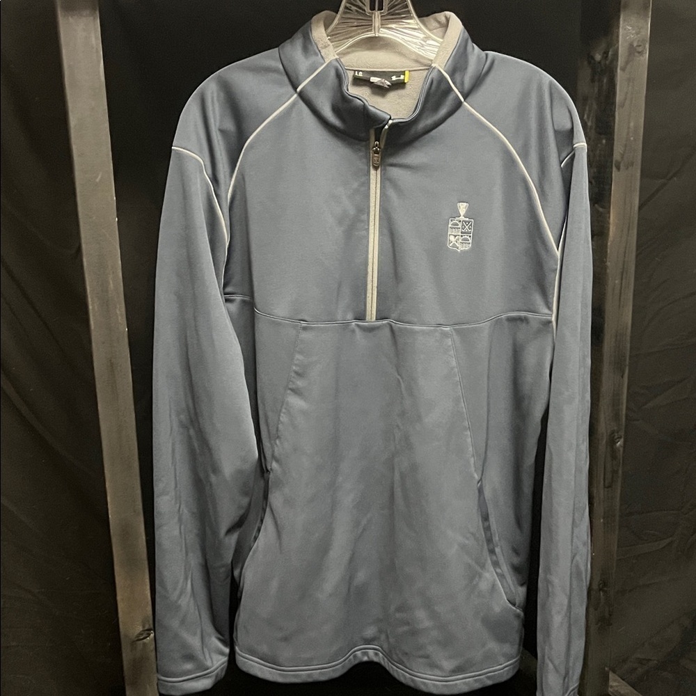 Men's Under Armour Blue Half-Zip Jacket